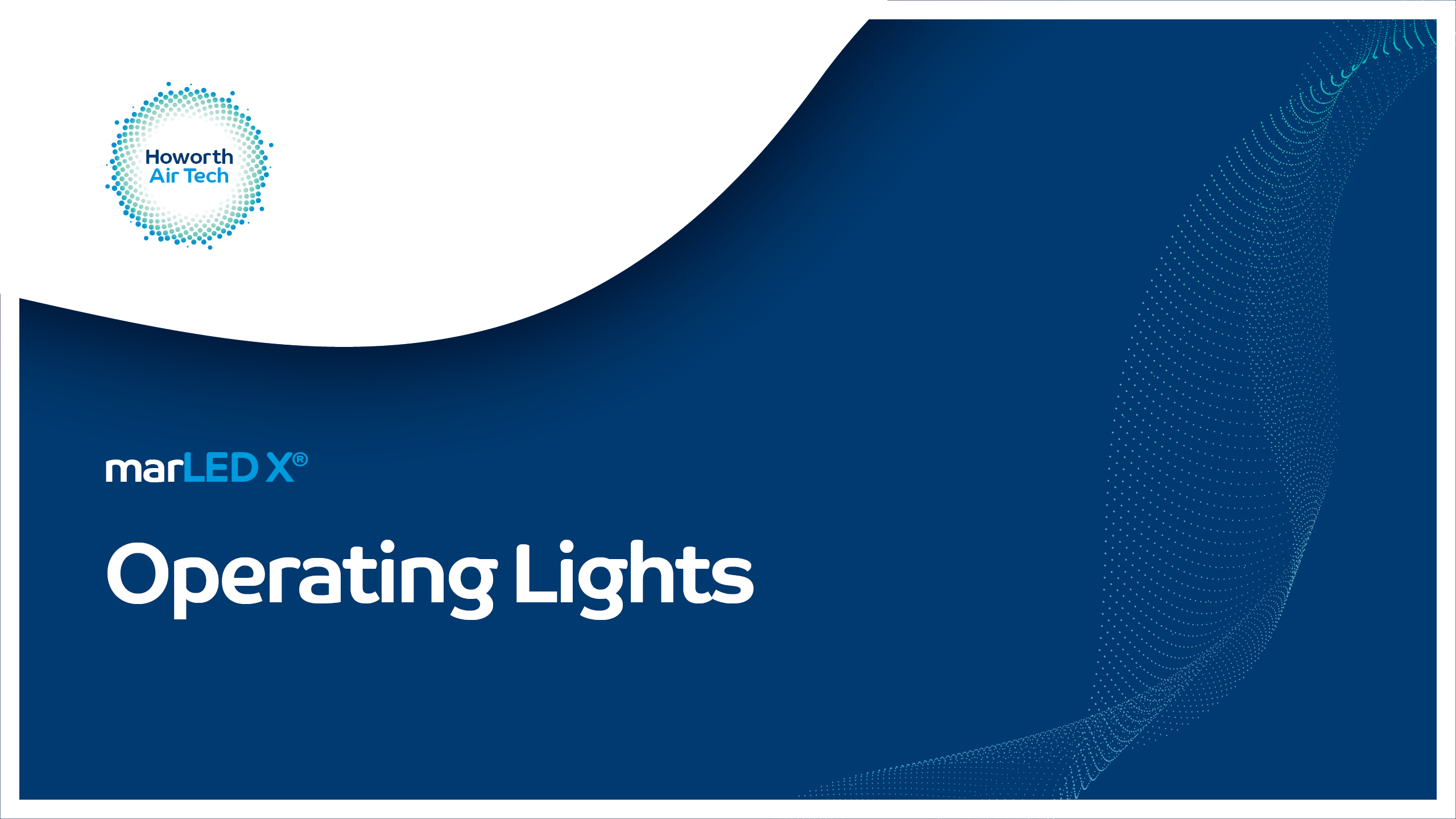 marLED X - operating lights